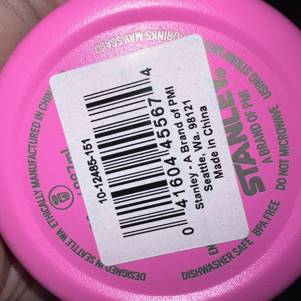 Stanley Pink Quencher Protour Tumbler 30 oz - Picture 7 of 7